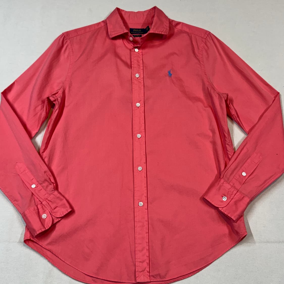 S) 폴로 랄프로렌 릴렉스핏 클래식 포플린 셔츠 큐알탭 신형 상품이미지2