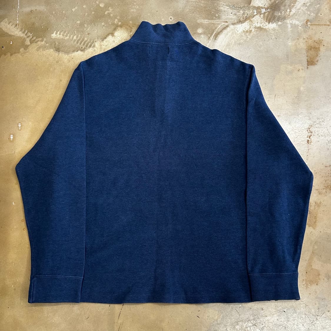 XL 폴로랄프로렌 다크블루 반집업 니트 상품이미지3