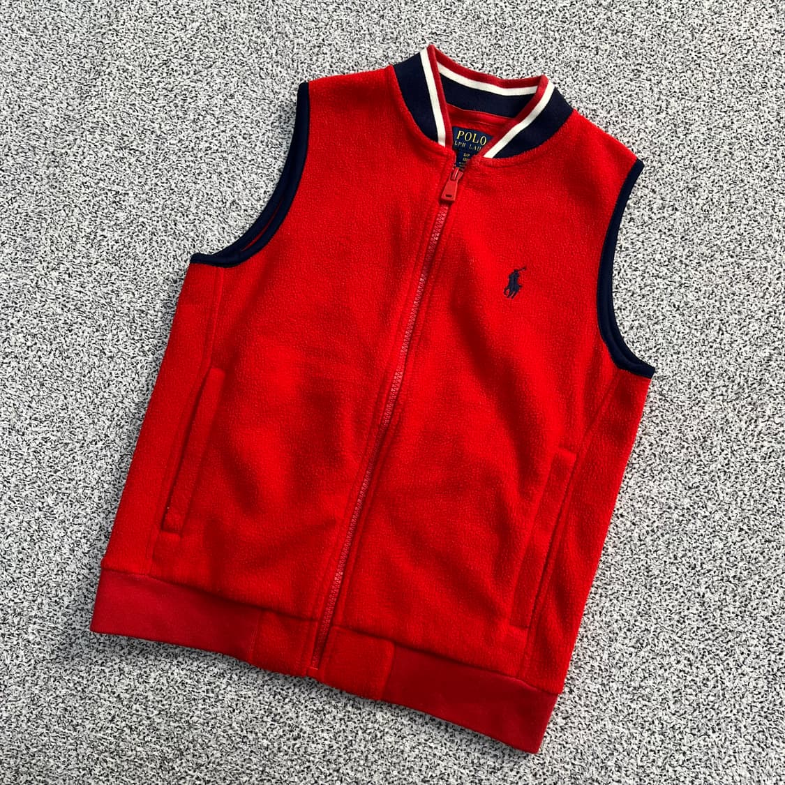 S 폴로랄프로렌 키즈 플리스 조끼 0326M 상품이미지1