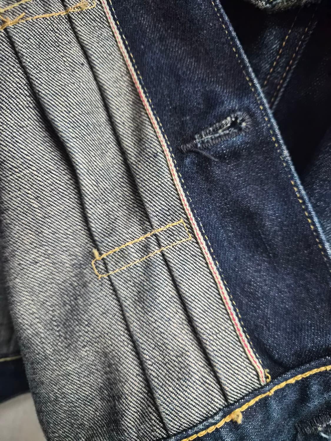 40) 리바이스 LVC 빅E 507XX 셀비지 2세대 트러커 팝니다 상품이미지6