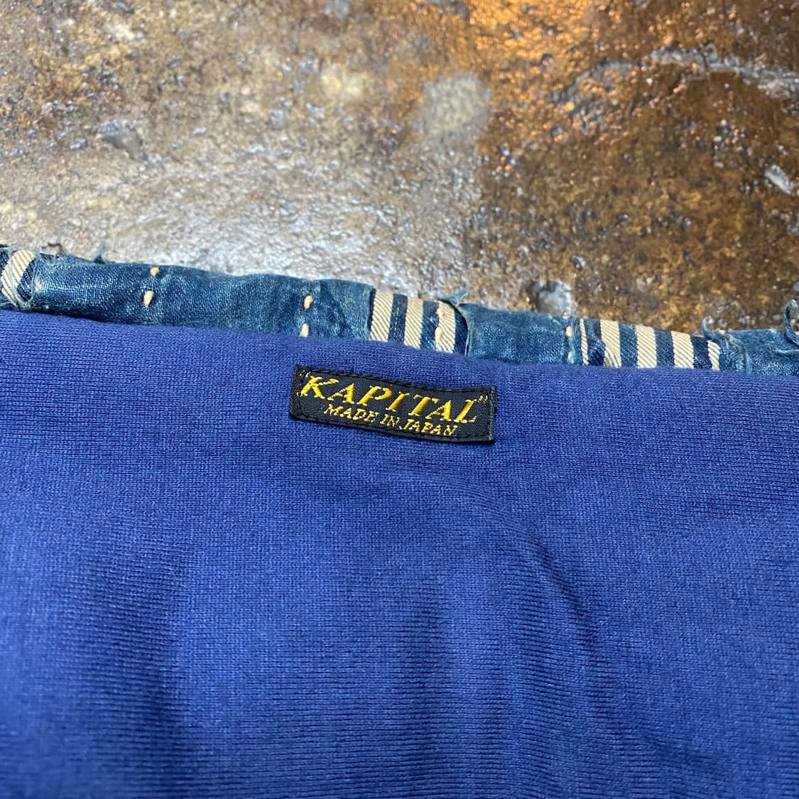 캐피탈 패치워크 보로 머플러 상품이미지5