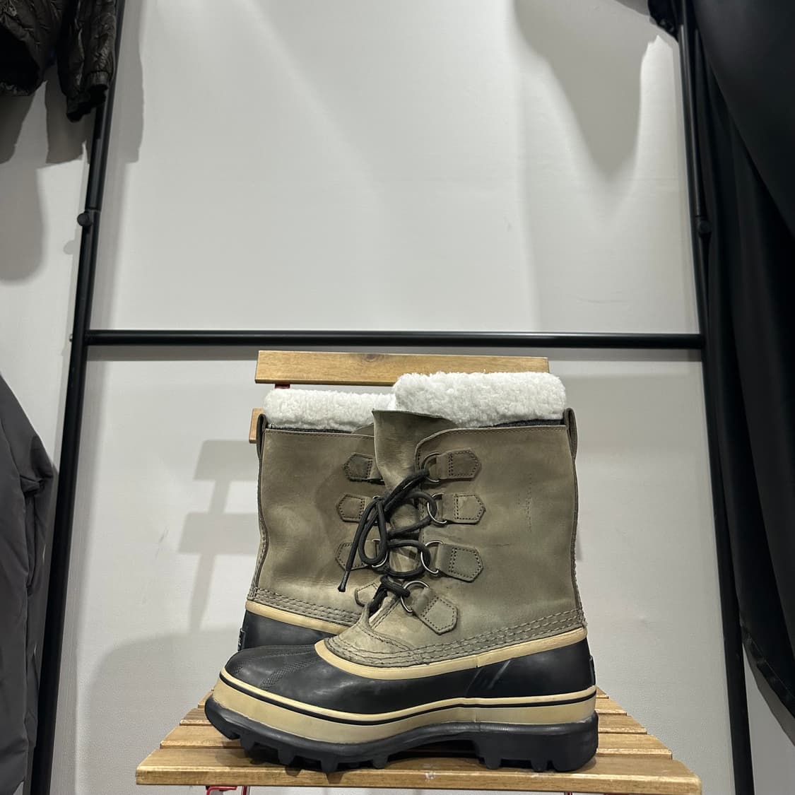 250) 소렐 방한화 남녀 공용 방한부츠 카리부 올리브카키 상품이미지8
