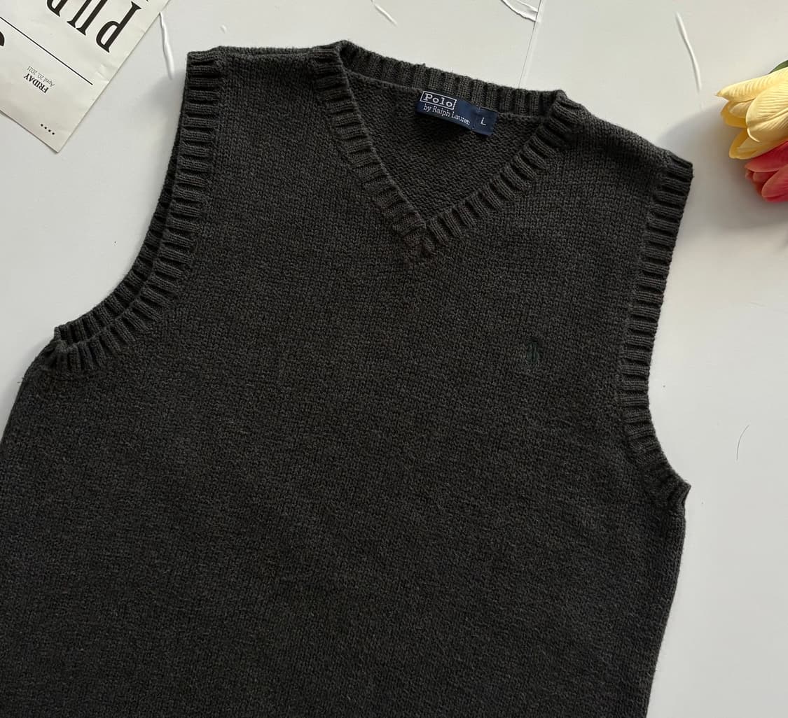 Polo 폴로랄프로렌 그레이 니트 베스트 상품이미지3