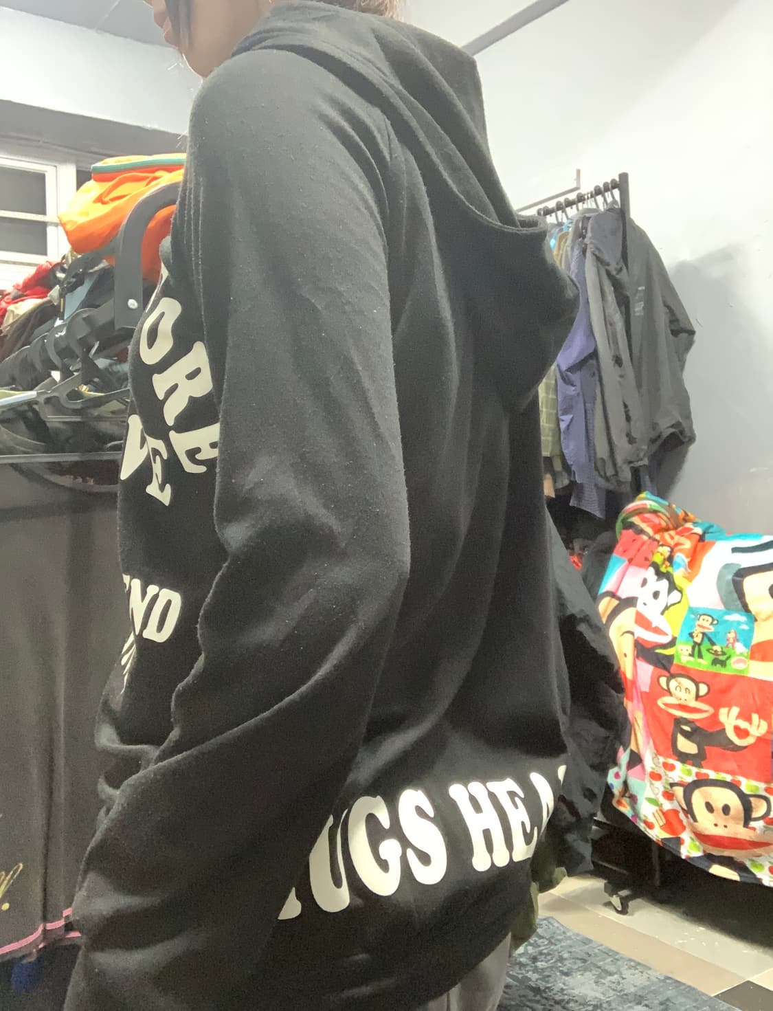 레터링 후드집업  상품이미지3