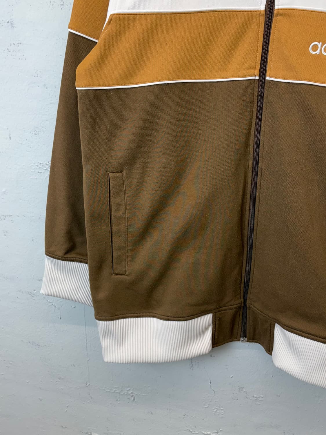 아디다스 00s 빈티지 브라운 트랙탑 져지 상품이미지5