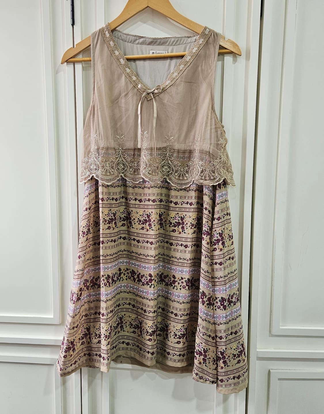 axes femme 플라워 레이스 원피스 상품이미지2