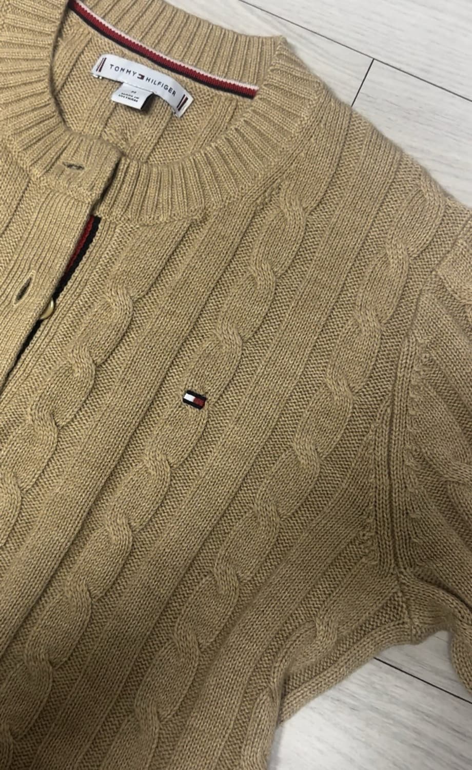 타미힐피거 타미 니트 가디건 스웨터 상품이미지2