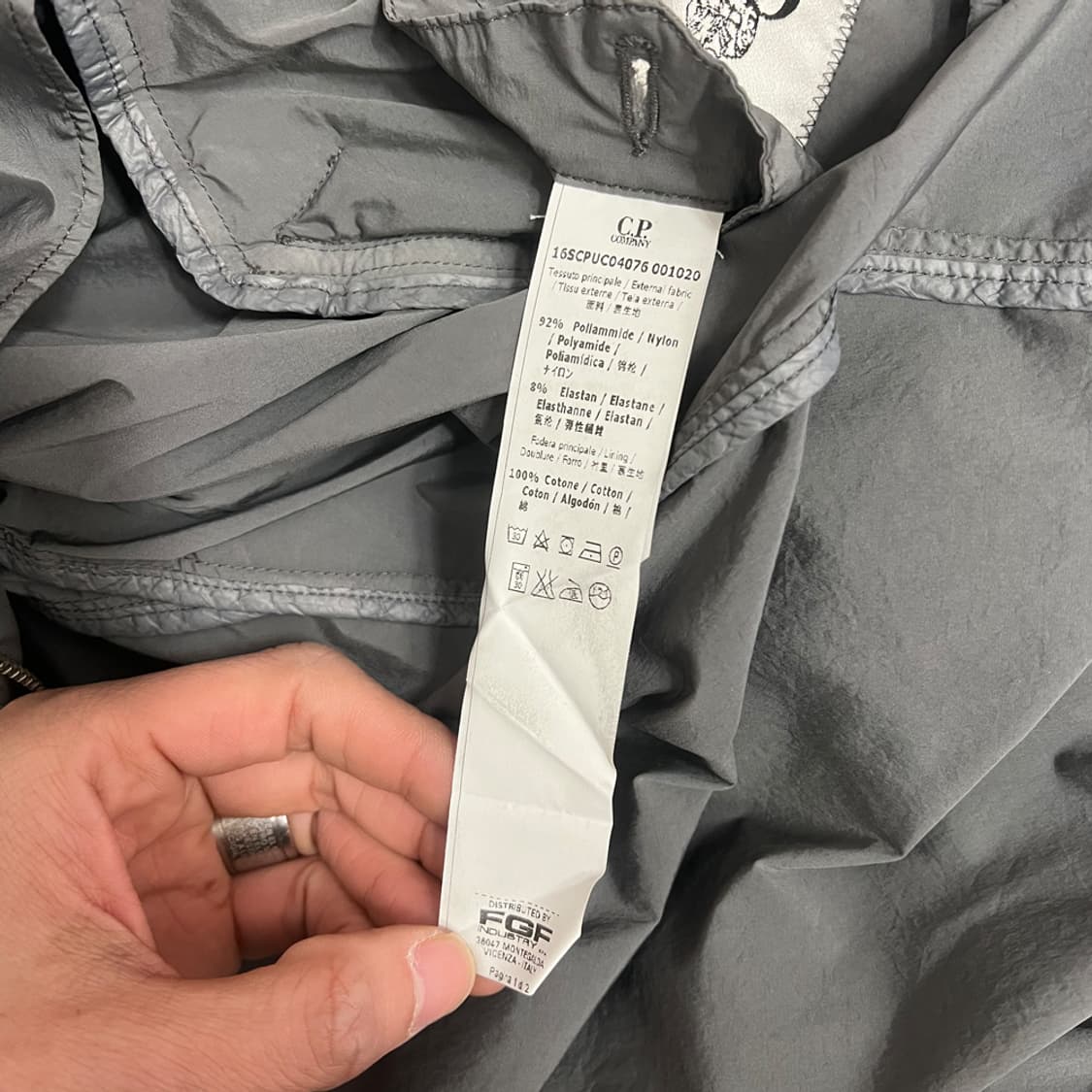 CP컴퍼니 NYCRA 렌즈 와펜 봄버 자켓 M 상품이미지7