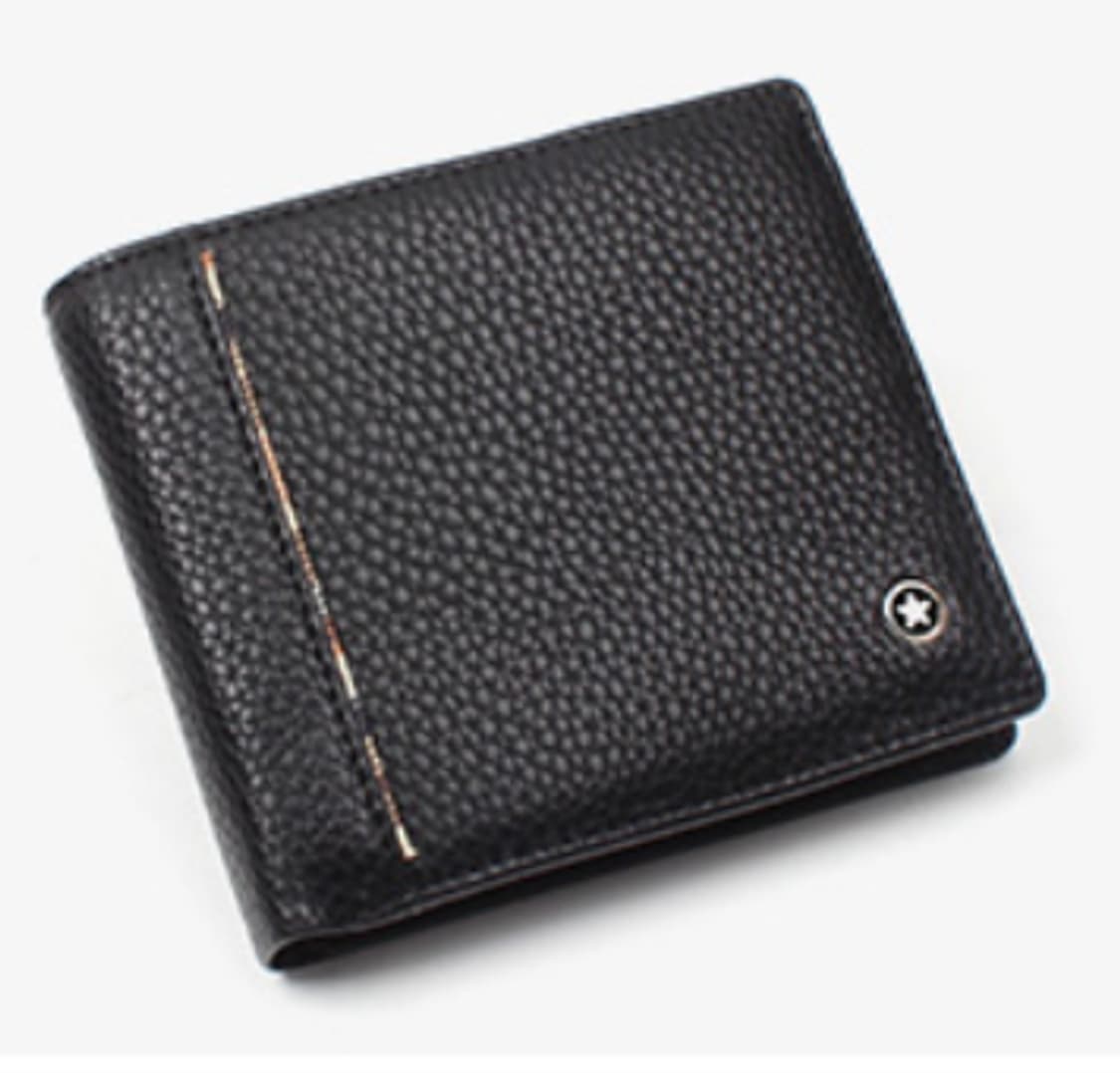 [블루마운트]심플 남성 반지갑 판매 상품이미지1
