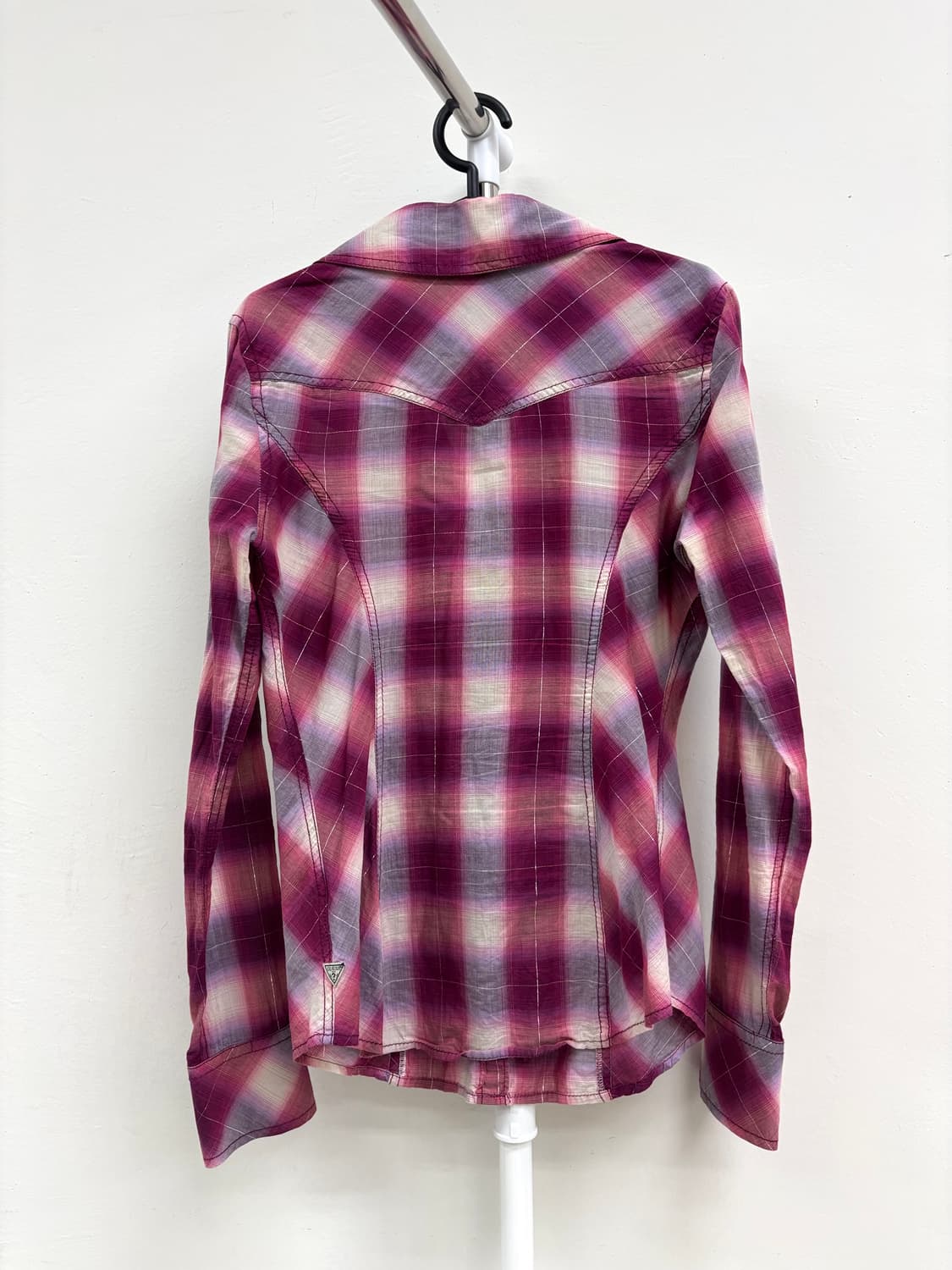 빈티지 게스 핑크 웨스턴 셔츠 상품이미지8