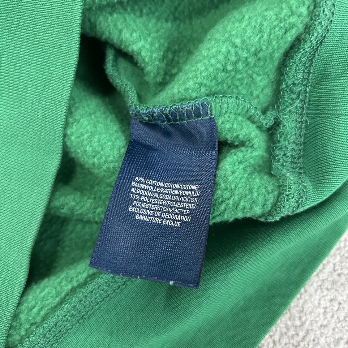 폴로 랄프로렌 그린 맨투맨 티셔츠 m 상품이미지4