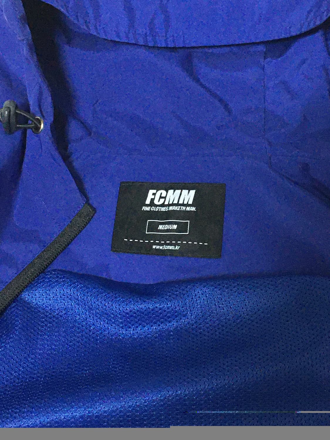 FCMM- 포스트코어 바람막이 블루(M) 상품이미지2