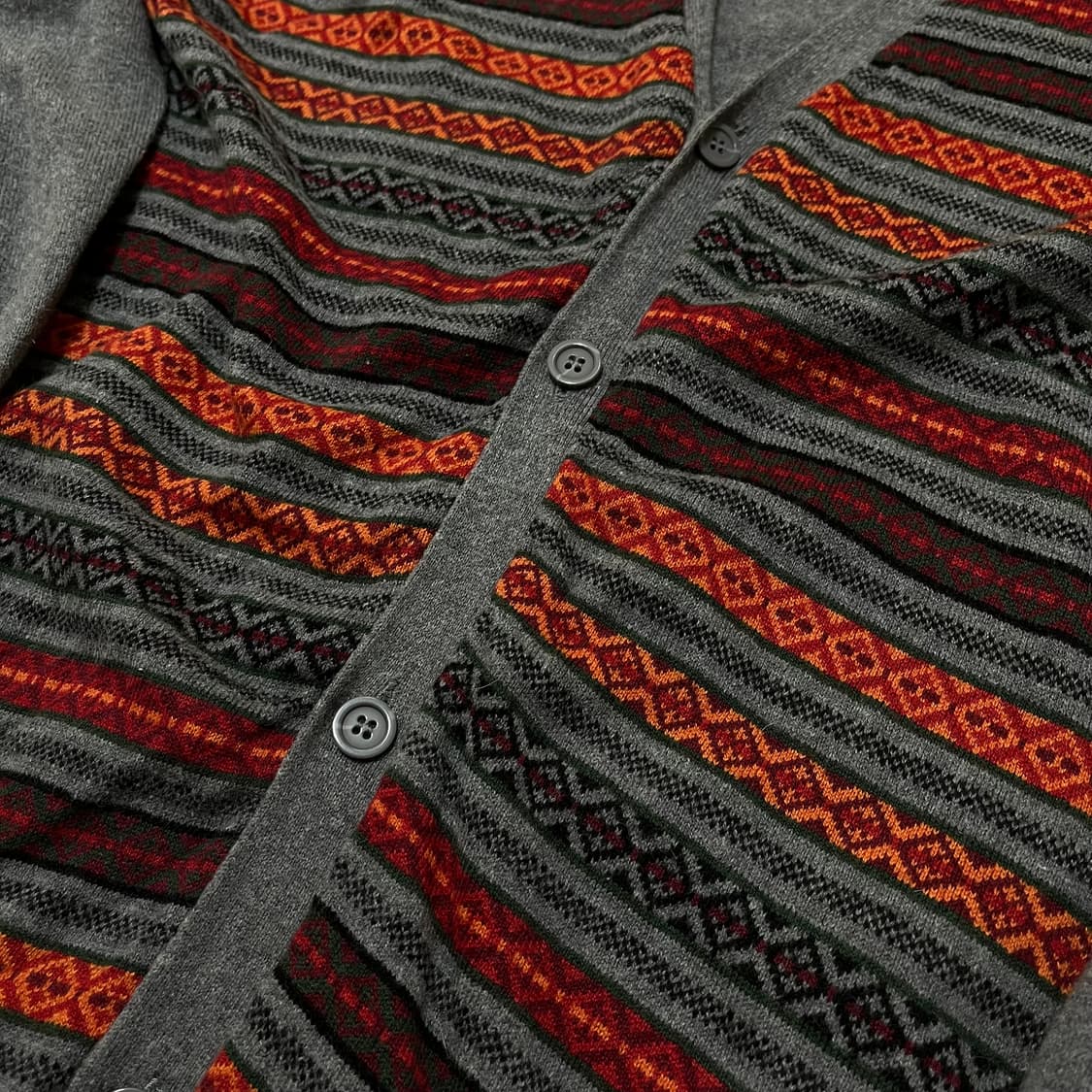 ZARA YOUNG 모직 자카드 니트 가디건 L/100 상품이미지6