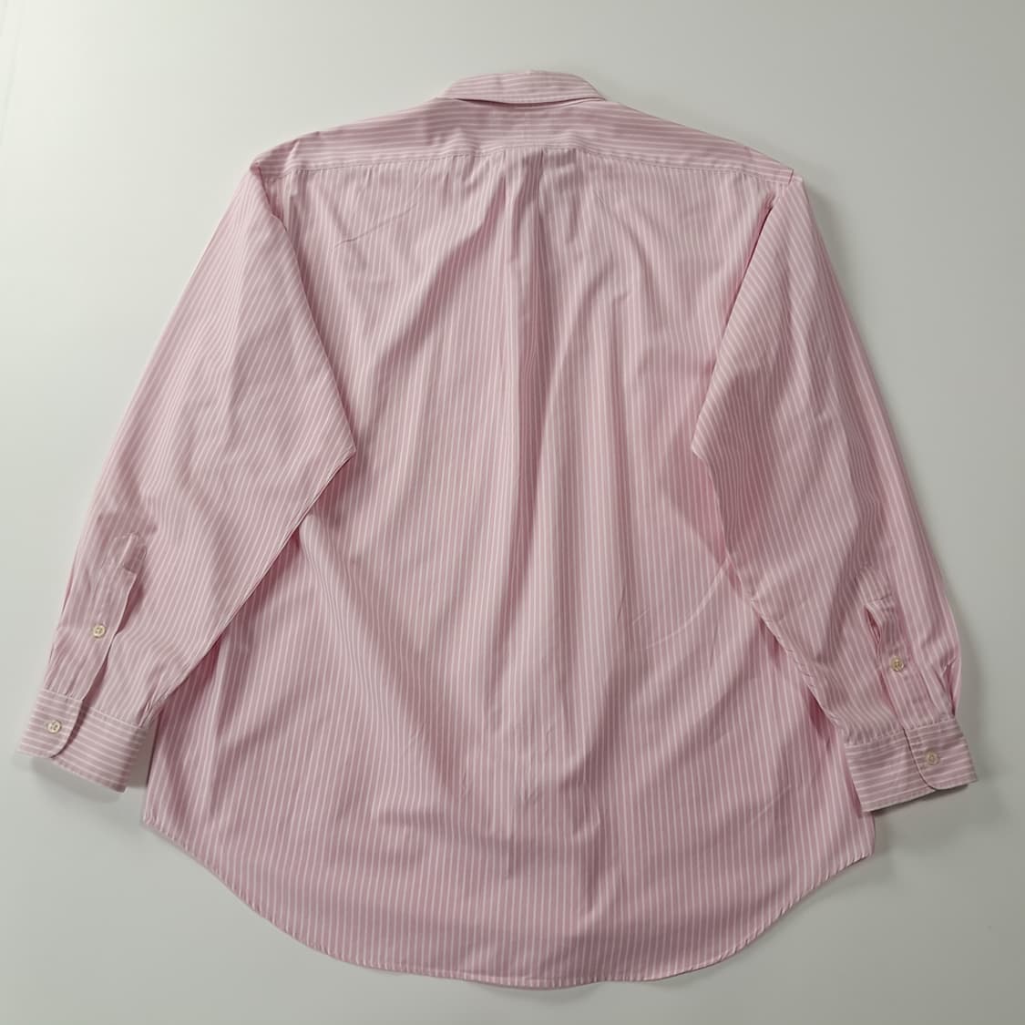 CK268 L 폴로 90s 홍콩판 핑크 스트라이프 셔츠 남방 상품이미지6
