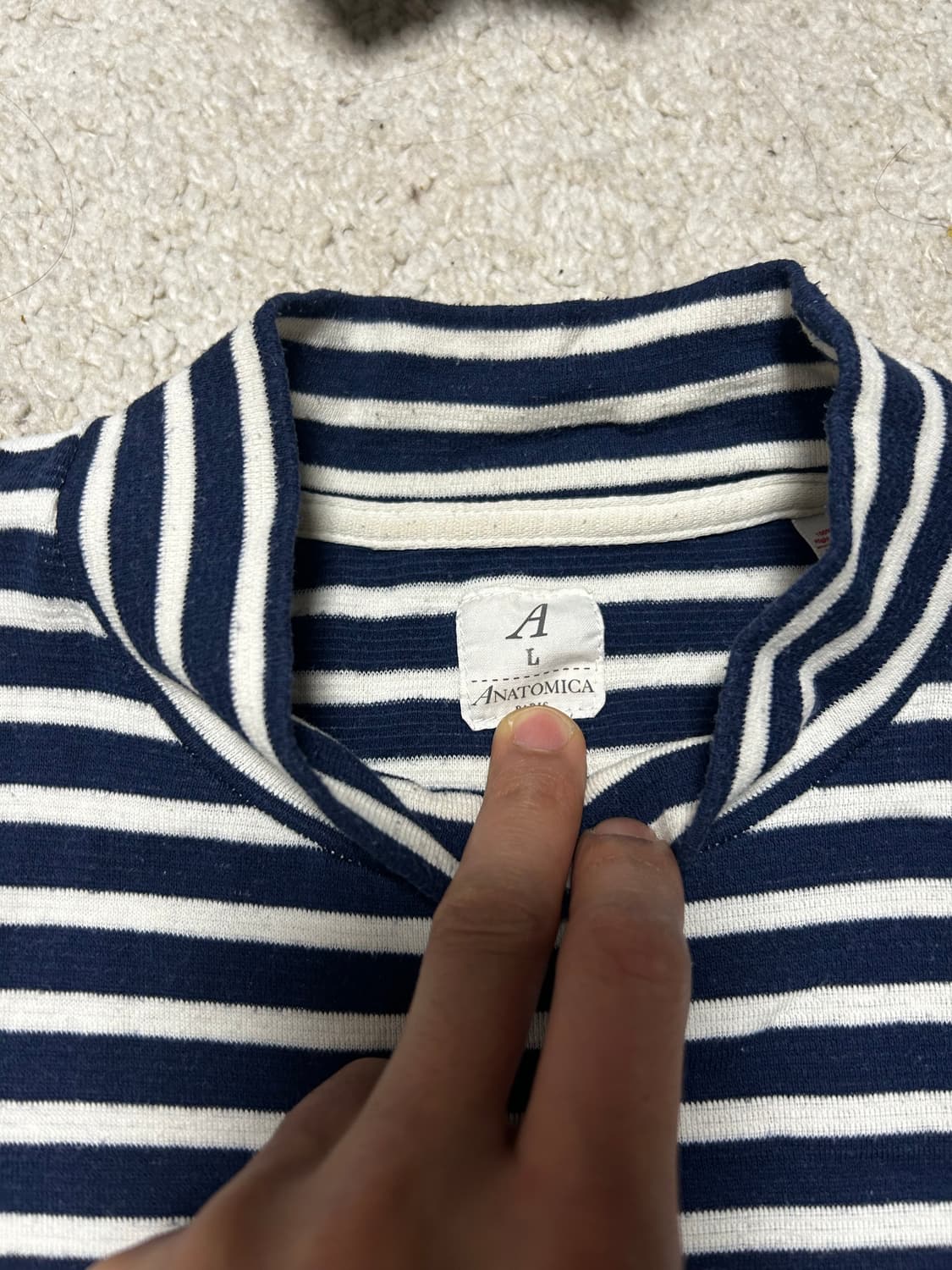 아나토미카 모크넥 반팔,긴팔 L 일괄 상품이미지3