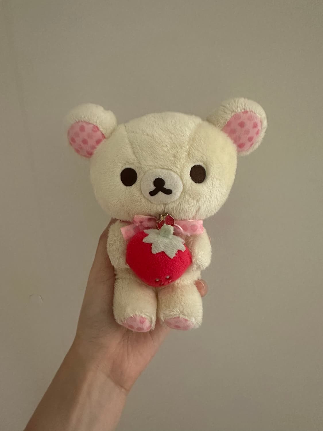 산엑스 딸기 들고 있는 코리락쿠마 딸기 파티 이치고 상품이미지1