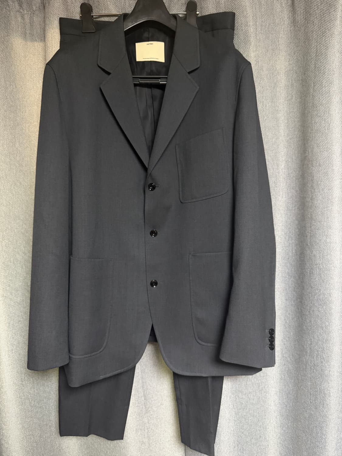 포터리 파인울 스포츠 셋업 다크그레이 자켓 4 / 팬츠 3 상품이미지1