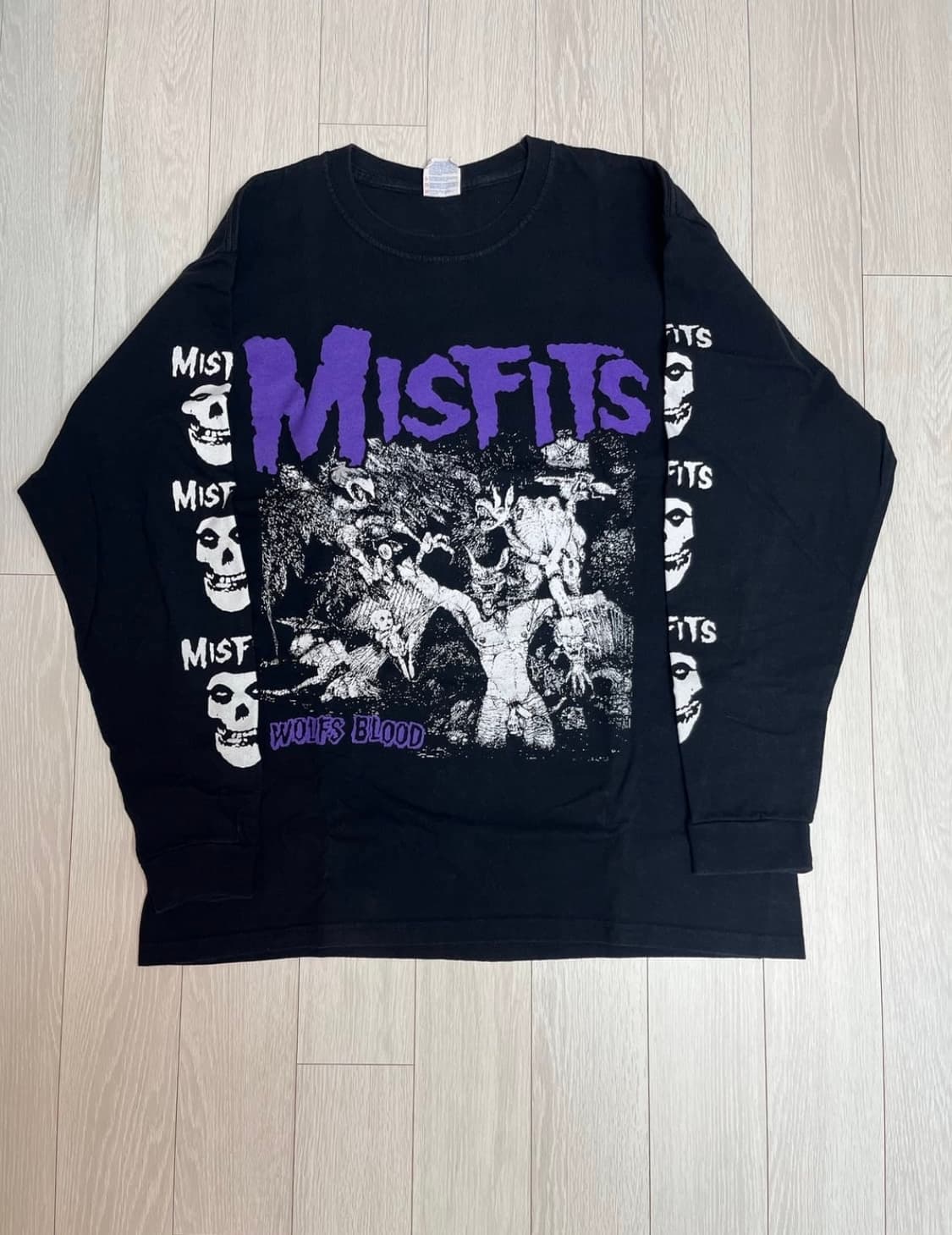 00s misfits longsleeve 티 상품이미지1