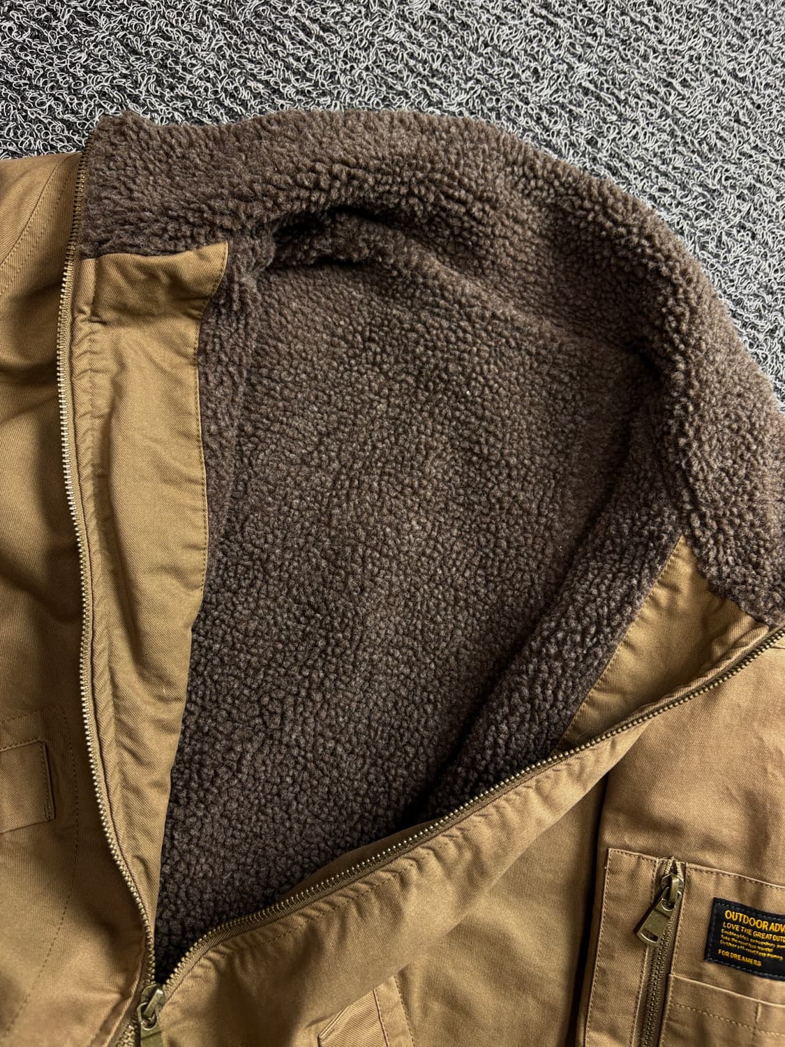 빈티지 아카이브 털 카라 워크 필드 자켓 3388 상품이미지4