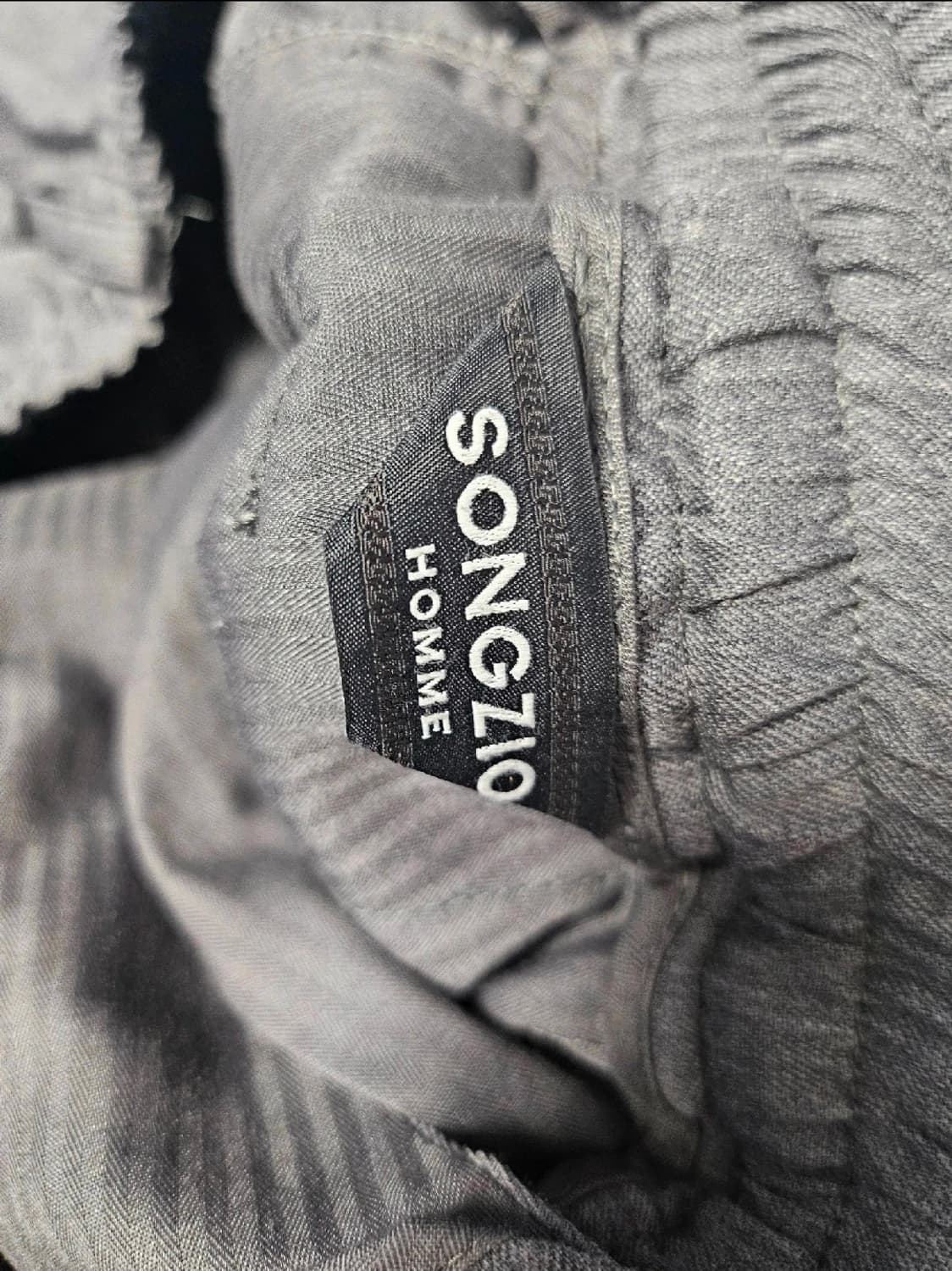 송지오옴므 자수 카고 바지 상품이미지6