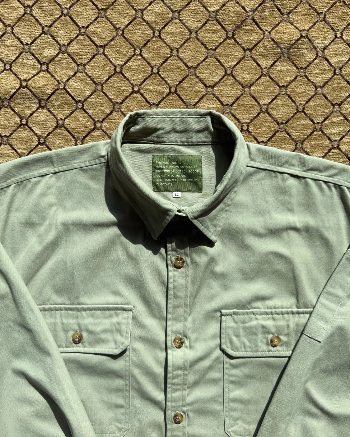 아이보리 워크 셔츠 상품이미지1