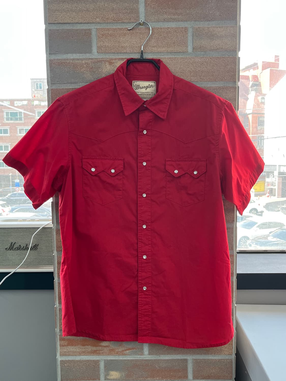 랭글러 웨스턴 반팔 셔츠  상품이미지6