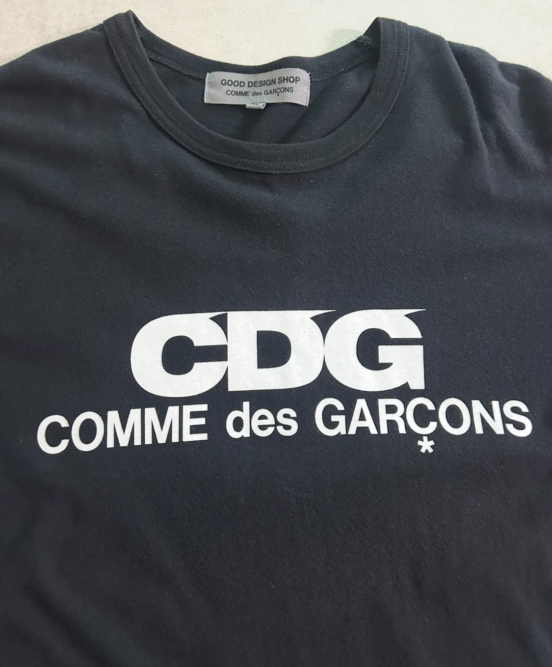CDG 티셔츠 블랙 XL 상품이미지2