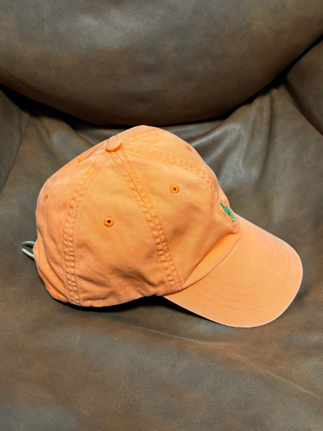 90s 폴로 랄프로렌 레더 스트랩 볼캡 상품이미지6