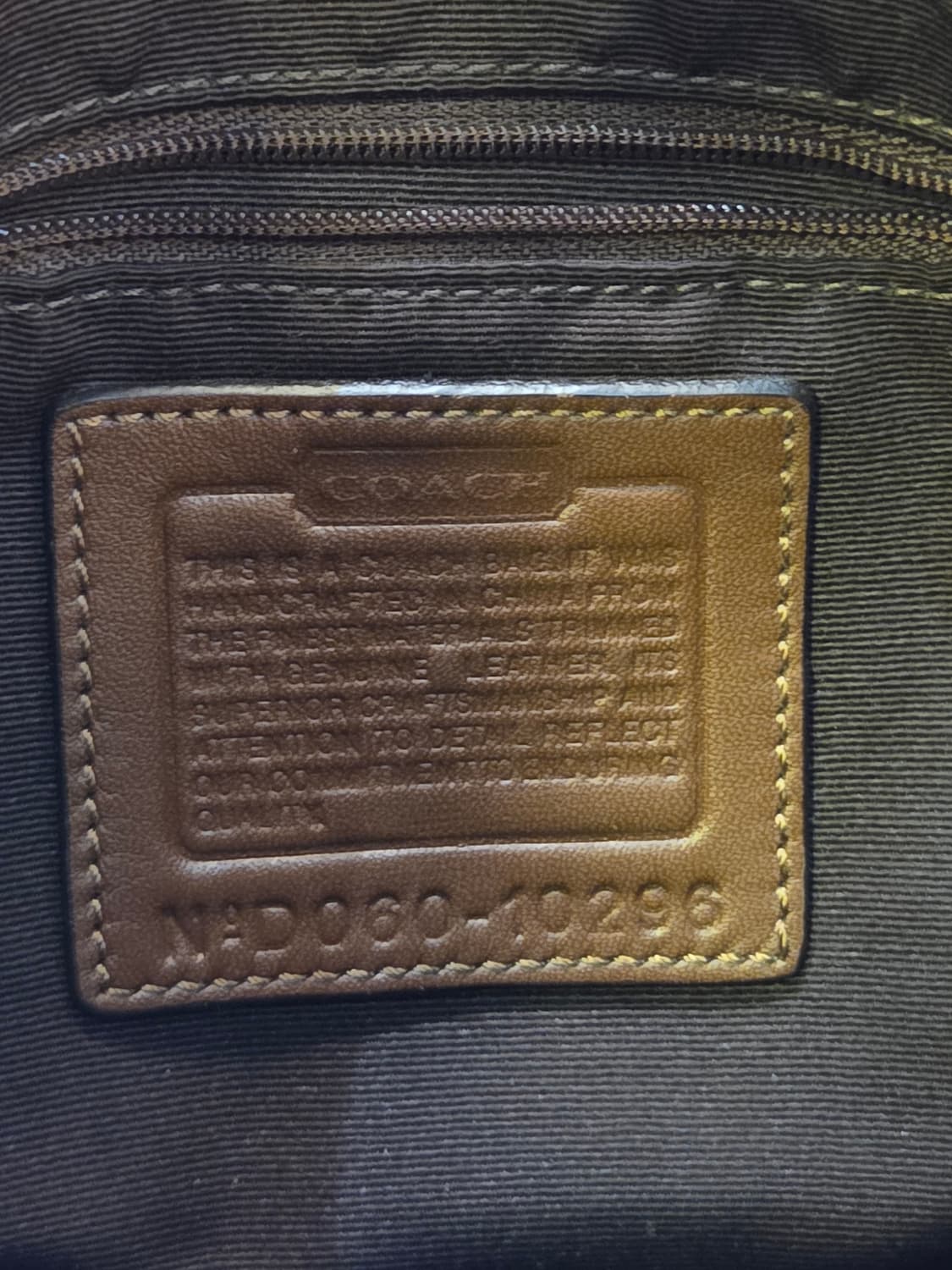 Coach 코치 패턴 브라운 버클백 호보백 상품이미지5