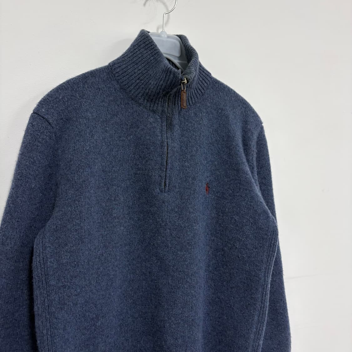 폴로 반집업 니트[1791] 상품이미지4