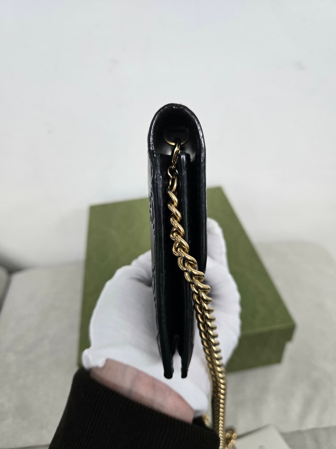 [보증서 정품] 구찌 시그니처 인터로킹 숄더백 상품이미지5