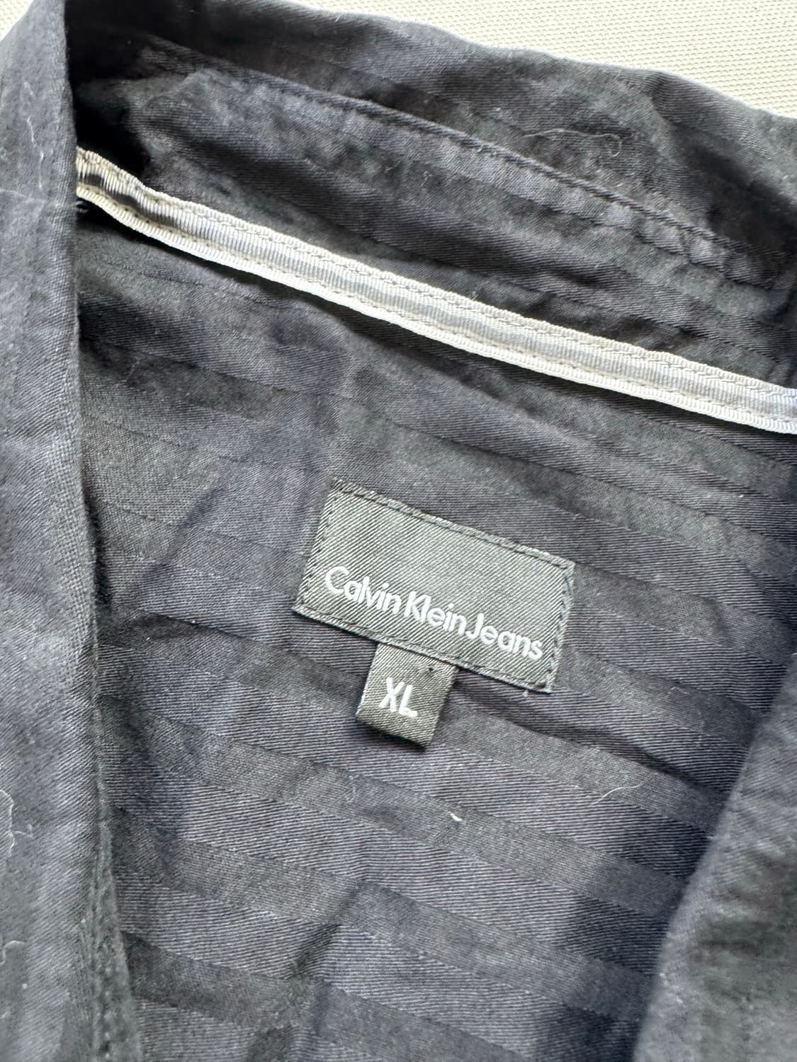 calvin klein jeans 캘빈클라인 스트라이프 셔츠 상품이미지4
