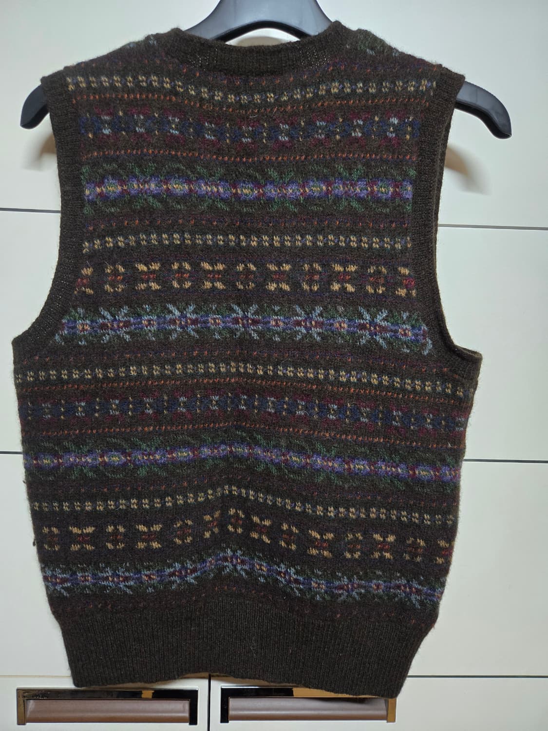 폴로 랄프로렌  페어아일 울 니트 조끼 상품이미지4