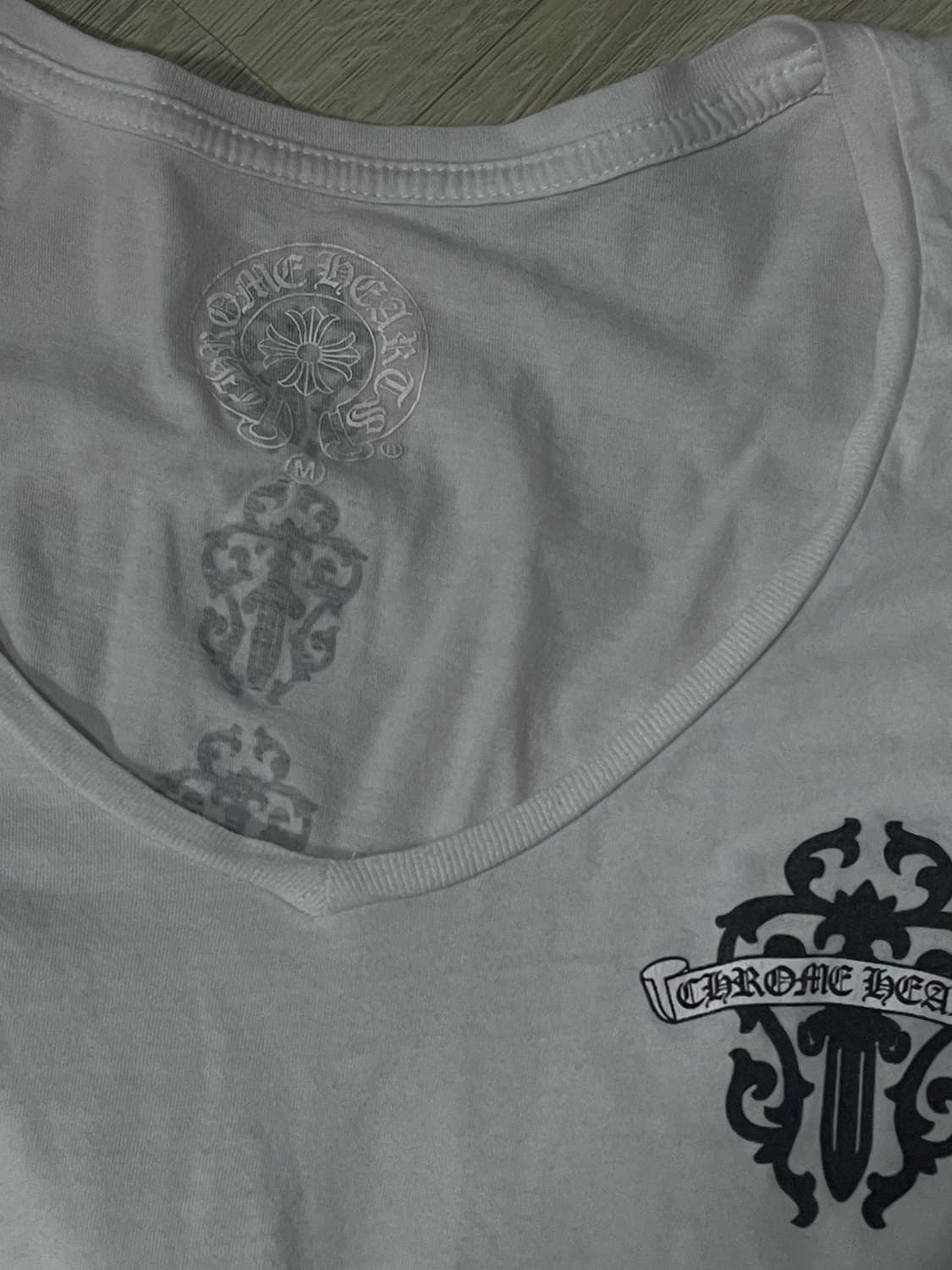 크롬하츠 U넥 반팔 상품이미지2