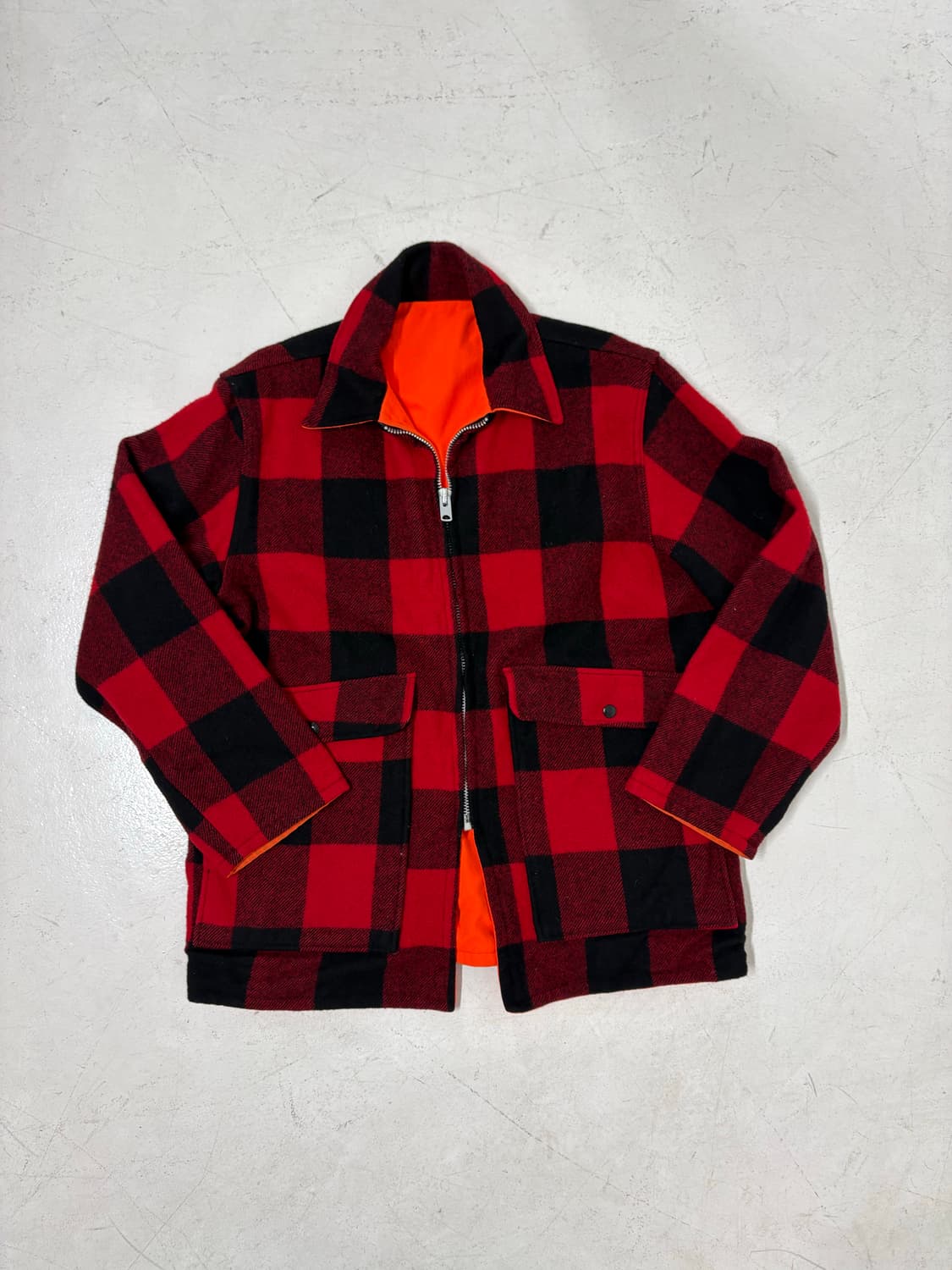 70's Woolrich Reversible Buffalo Check  상품이미지1
