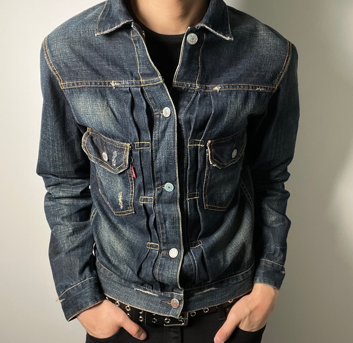 리바이스 LVC 2세대 70507 507XX 일본판 복각 데님 자켓 상품이미지3