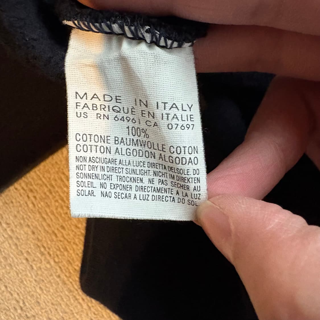 세그레타 emmanuel schvili 자수 스웻셔츠 (이탈리아 생산) 상품이미지8