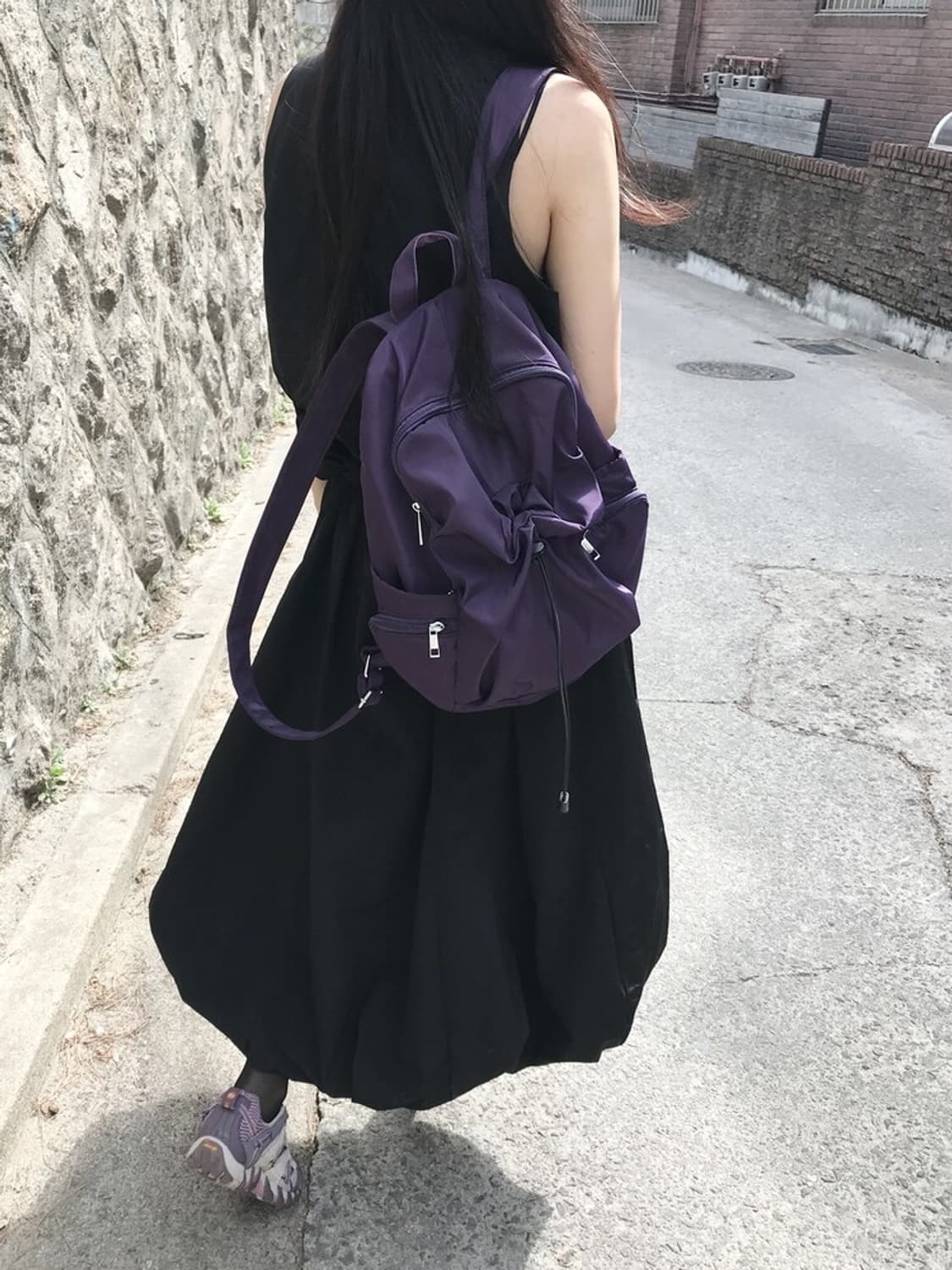 튜프티 sheen pocket backpack purple 상품이미지4