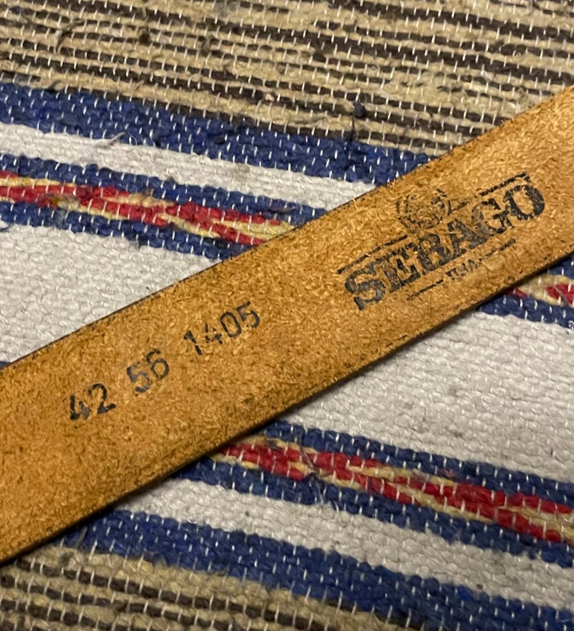 (36~40)USA SEBAGO 리얼레더 빈티지 웨스턴벨트 가죽벨트 상품이미지7