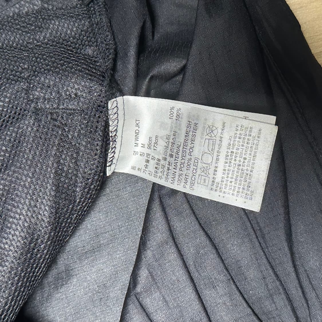 아디다스 삼선 블랙 바람막이 상품이미지4