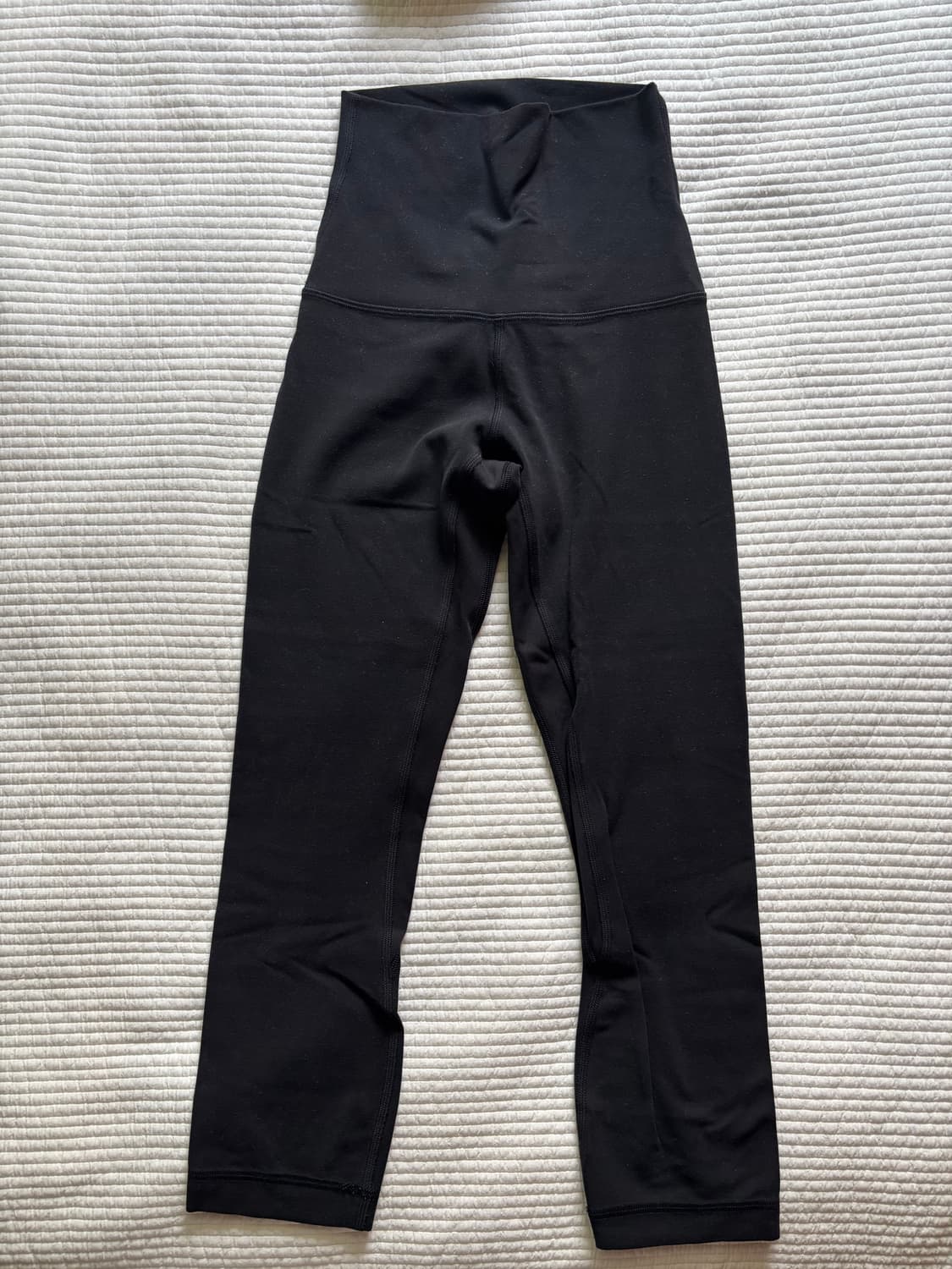 룰루레몬 얼라인 슈퍼 하이라이즈 크롭 21인치 [블랙, 0] 상품이미지1