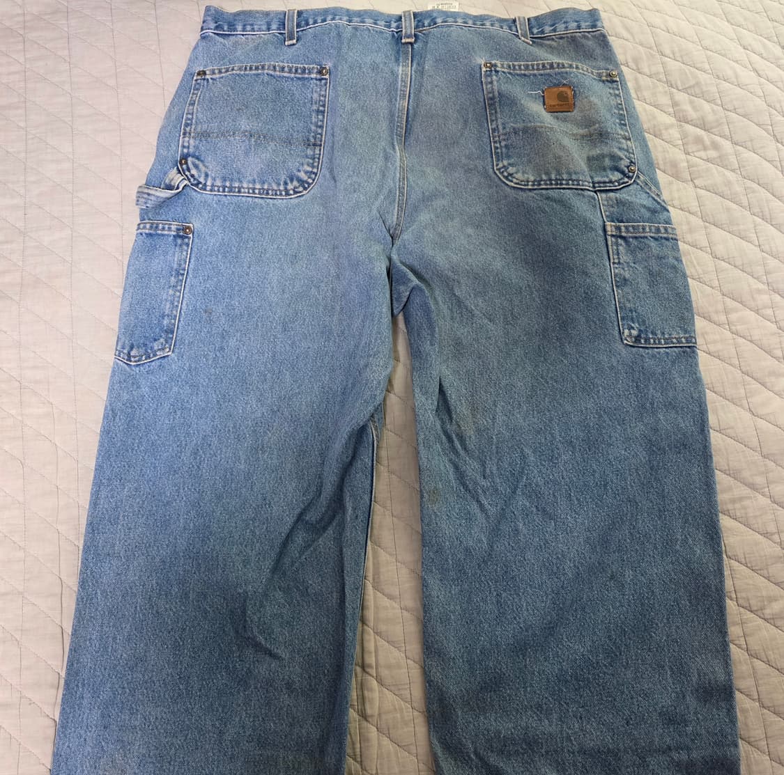 [42X32] 빈티지 칼하트 더블니 B73 DST 데님팬츠 B-12 상품이미지5