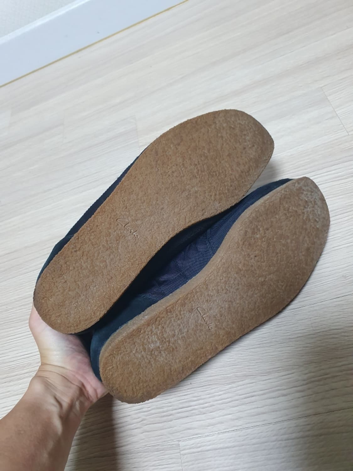 클락스 샤크레2 스텝 모카신 블랙 265 상품이미지7