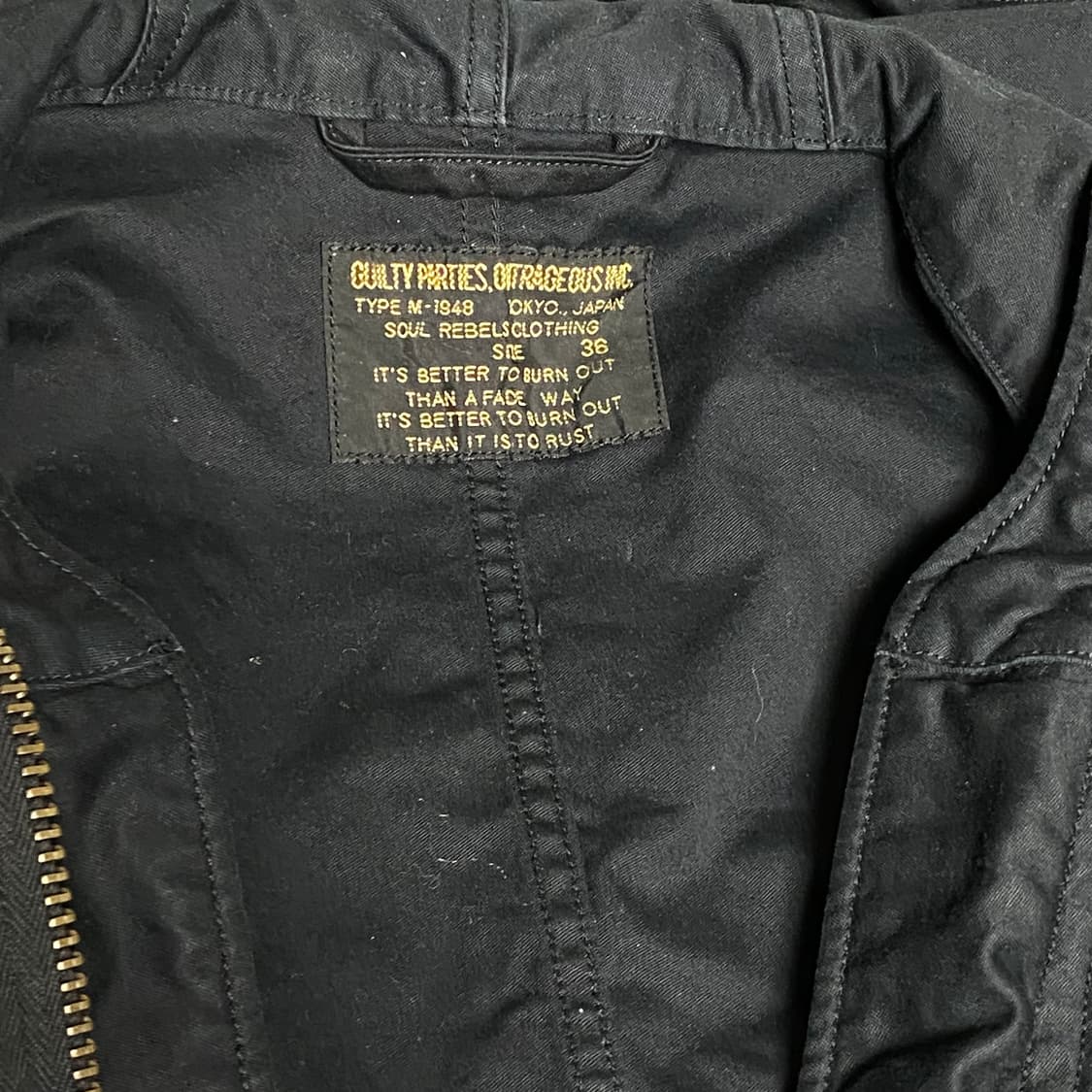 와코 마리아 M-1948 후디 자켓  상품이미지7