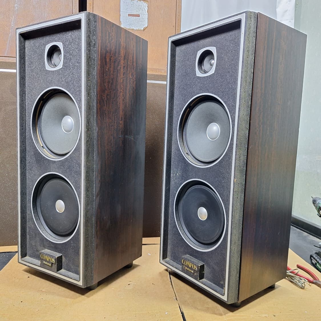 (오버홀)Compos National SB-590N 빈티지 스피커 레트로 상품이미지2