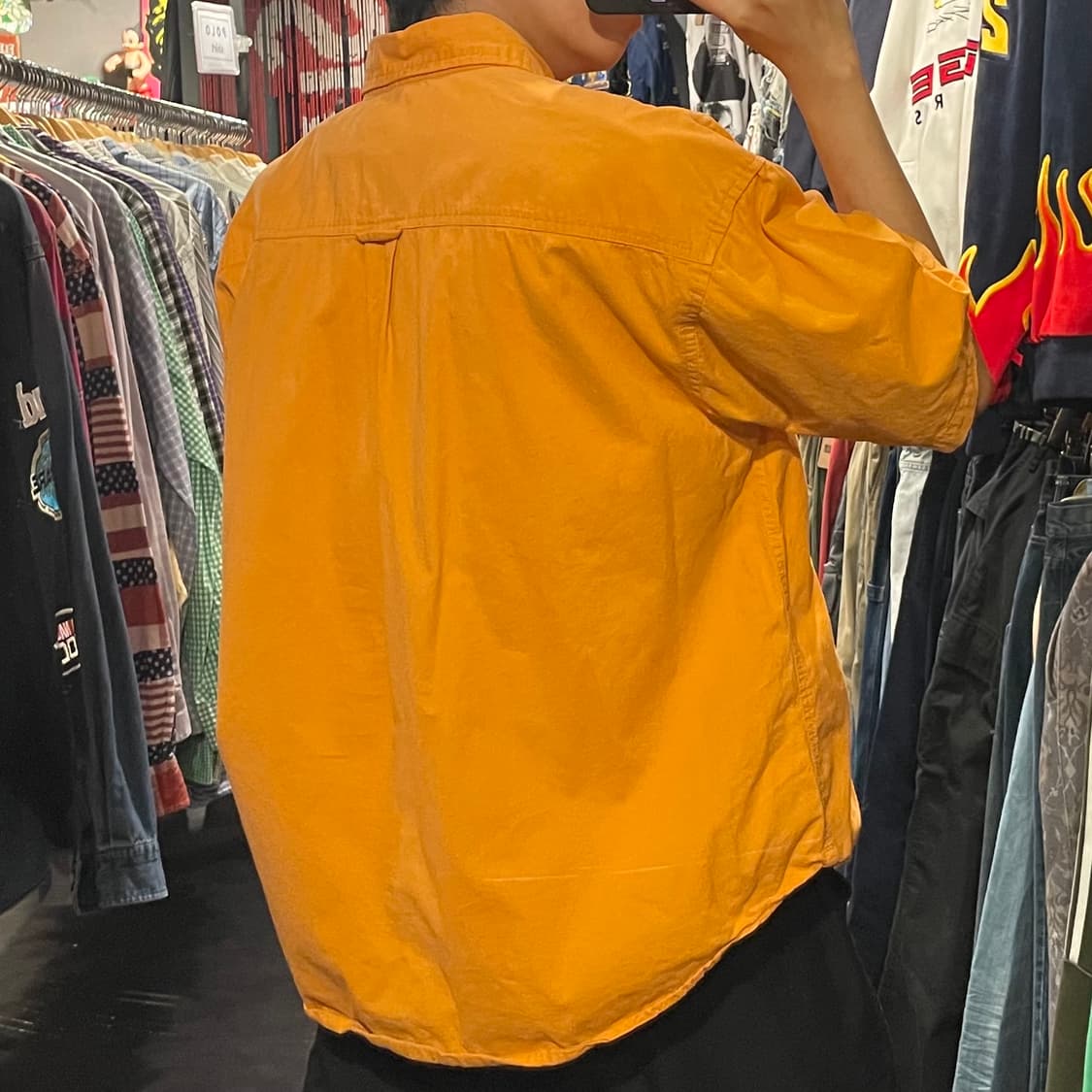 [IM] carhartt 칼하트 라이트 오렌지  반팔셔츠 상품이미지6