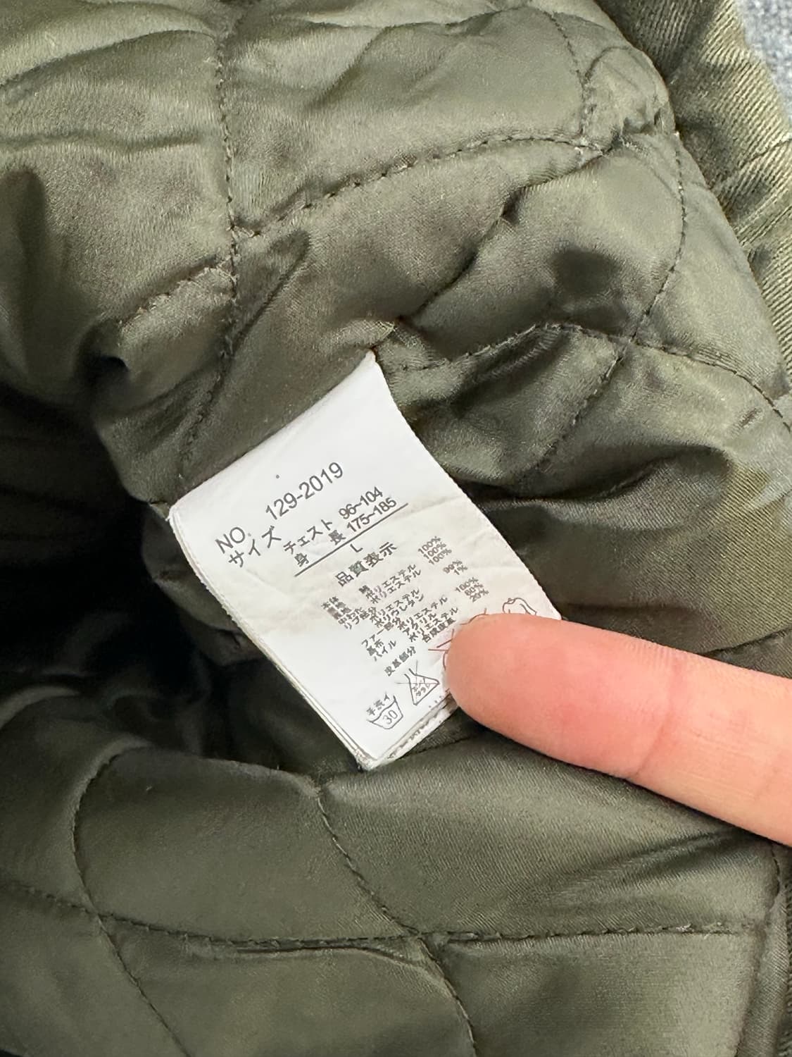 L)In The Attic 빈티지 퍼 후드 밀리터리 야상 자켓 상품이미지8