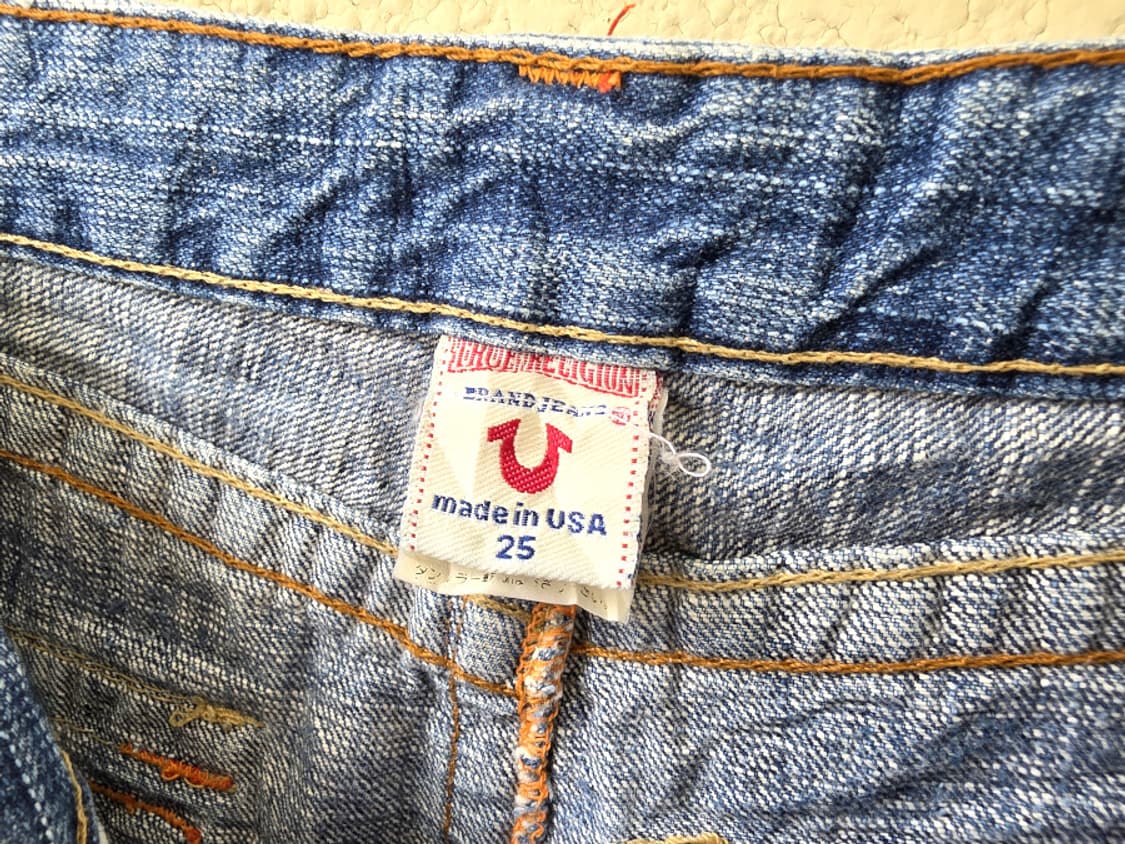 00s Y2K 트루릴리전 미니스커트 (made in usa) 상품이미지7