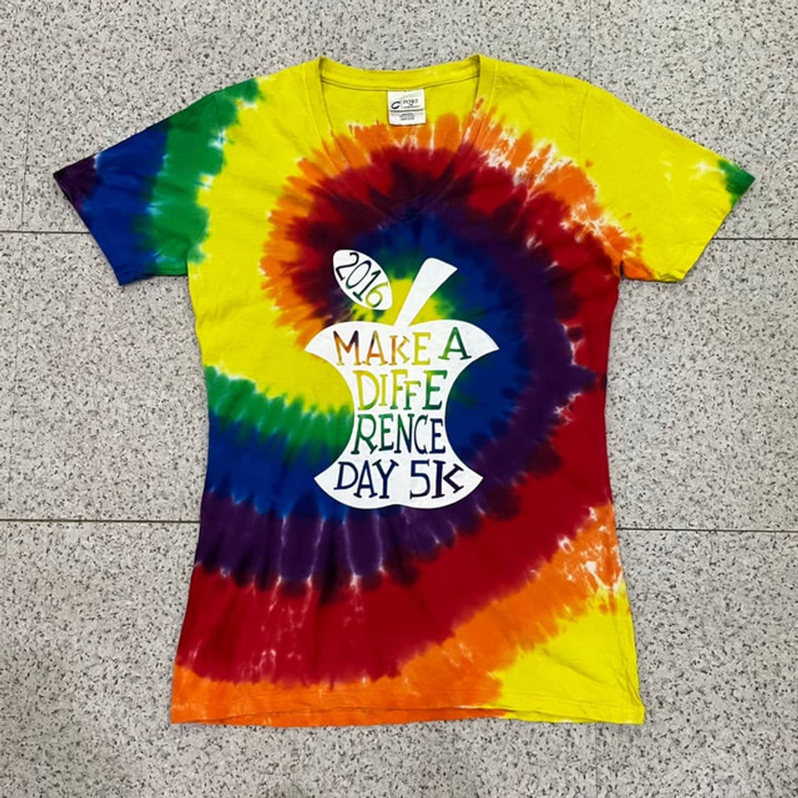 포트 앤 컴퍼니 타이다이 티셔츠 (여성S) 상품이미지1