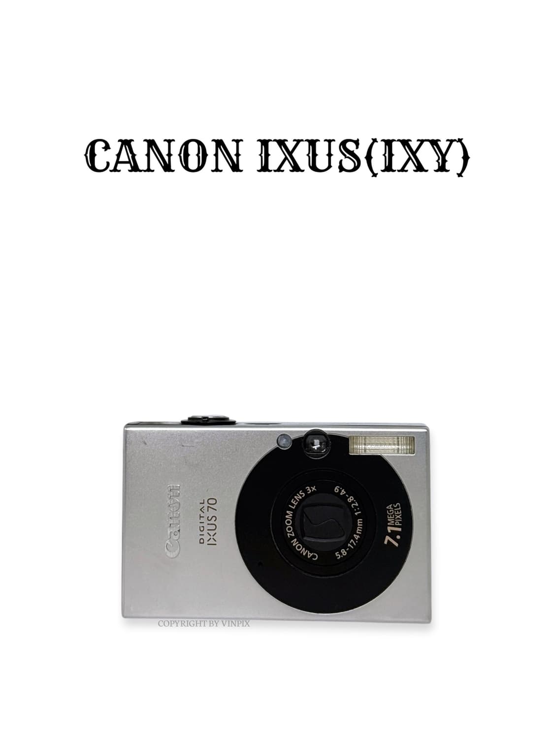 캐논 익서스 70(ixus 70) 디지털 카메라 디카 상품이미지1